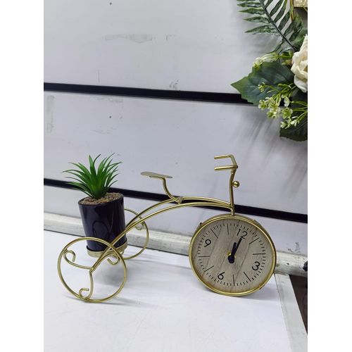 product_image_name-Generic-Vintage Bicycle Desk  Clock  Decorative Design -4