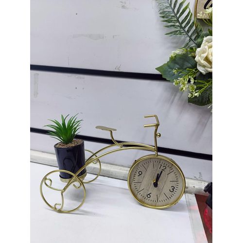 product_image_name-Generic-Vintage Bicycle Desk  Clock  Decorative Design -5