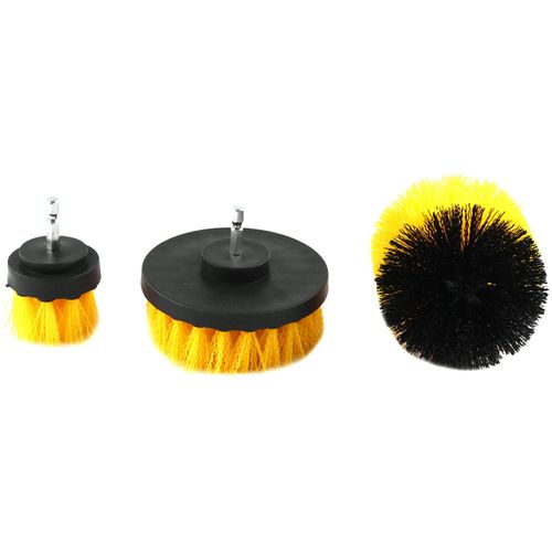 Dropship 3Pcs/Set Drill Brush Power Scrubber Cleaning Brush For