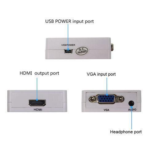 product_image_name-Generic-1080P Full HD Mini VGA To HDMI Converter Adapter-4