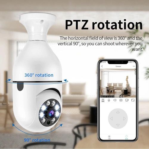 product_image_name-Generic-V380 Pro Panoramic Camera Bulb for Indoor and Outdoor Use-2