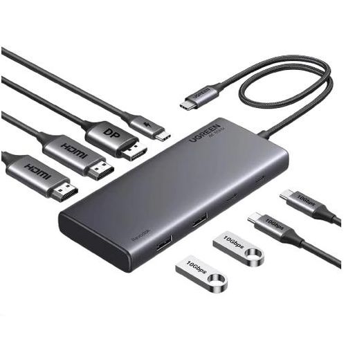 Ugreen CM639 8 -In -1 Docking Station- USB-C to