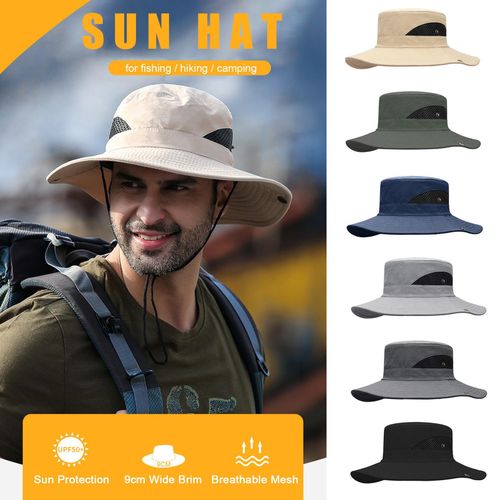 Generic Sun Hat Wide Brim UV Protection Foldable Bucket Hat for