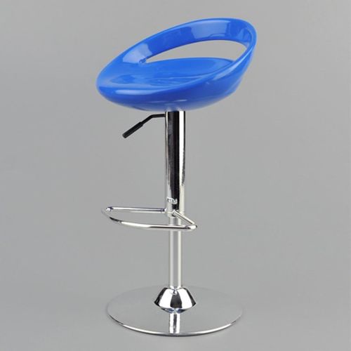 product_image_name-Generic-1/6 Scale Round Dolls Swivel Chair Bar Stool For 12 In Figurine Blue-1