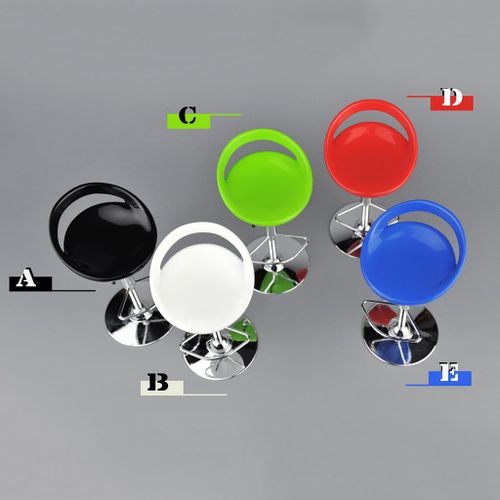 product_image_name-Generic-1/6 Scale Round Dolls Swivel Chair Bar Stool For 12 In Figurine Blue-5