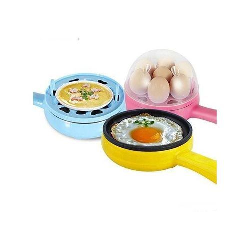 2 in 1 Egg Boiler & Electric Frying Pan