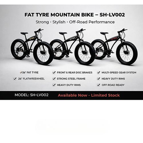 product_image_name-Generic-Multi Speed Fat Tire Bicycle with Disc Brakes-1