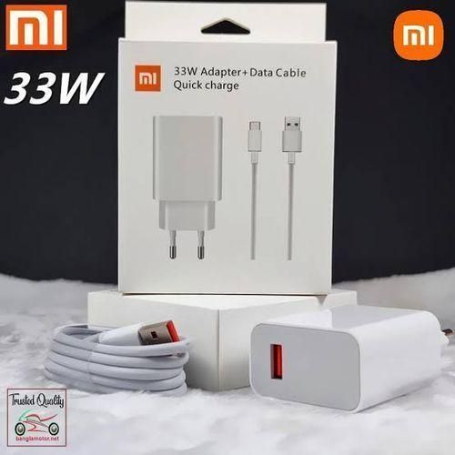 product_image_name-Generic-XIAOMI 33W Super Fast Charger For Redmi 12C- White-3