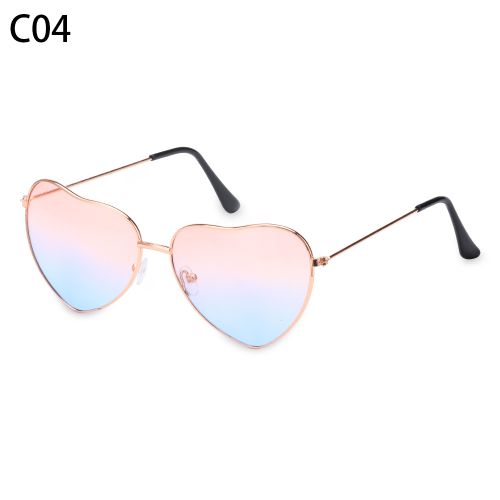 Generic New Heart Rimless Sunglasses Ocean Lenses UV 400