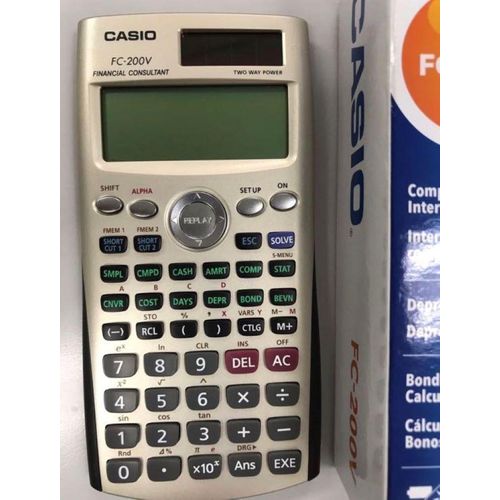 Casio FC 200V Financial Consultant Calculator Financial Calculator FC200V Best Price Online Jumia Kenya