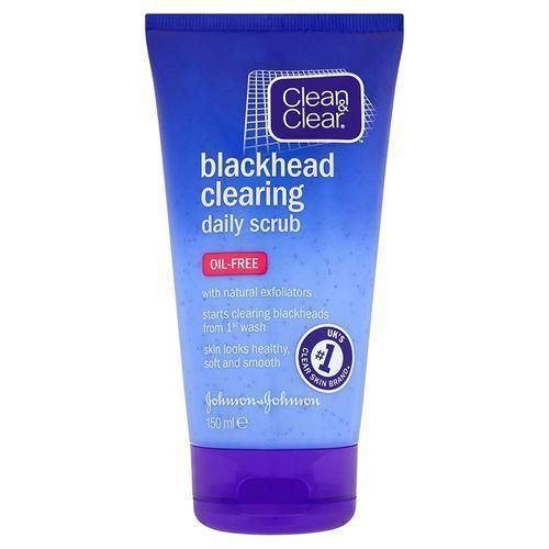 product_image_name-Clean & Clear-Johnson & Johnson Blackhead clearing Daily Scrub-1