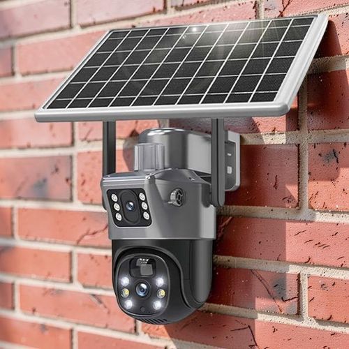 product_image_name-Generic-Human Movement Detection Auto Tracking Support System 12MP 4G PTZ Rotating Dual Lens Solar Camera-1