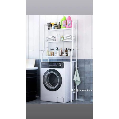 product_image_name-Generic-3 Layer Over The Washing Machine Metallic Storage Rack Shelf Space Organizer-1