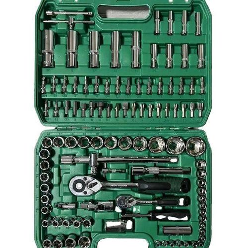 product_image_name-Generic-94 pcs in 1 Socket Set Manual Repair Combination Spanner Socket Wrench Ratchet 108pcs Tool Set-1