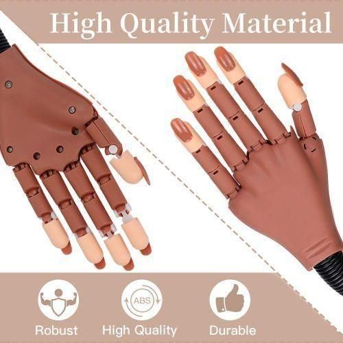 product_image_name-Generic-Flexible And Movable Model Mechanical Fingernail Joint Hand Delivery Nail Piece-4