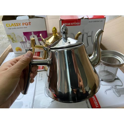 product_image_name-Metal-stainless steel teapot with infusion set-2