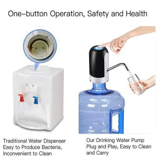 Portable Electric Pump USB Rechargeable Water Dispenser for Bottled Water