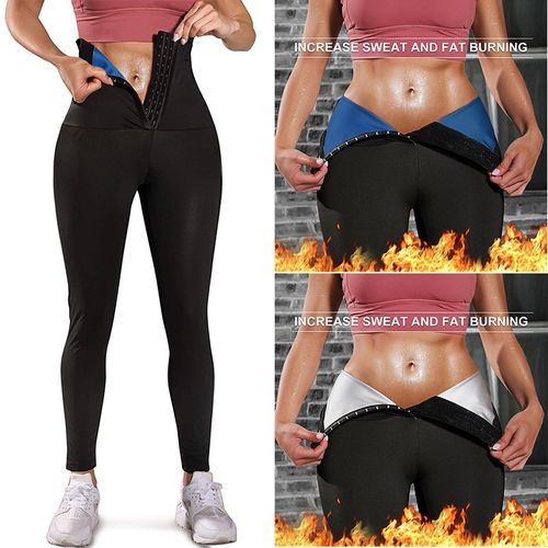 Women Sauna Pants Body Shapers Fat Burn Fitness Weight Loss Summer Shorts