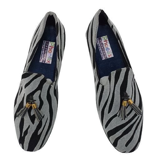 product_image_name-PHOELIX FASHIONS-Fashionable African Unisex Ankara Loafer Shoes-3