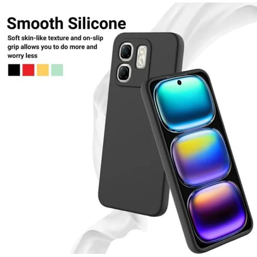 product_image_name-Infinix-Hot 50i / Smart 9 / Smart 9 HD Black soft silicone phone case/cover-3