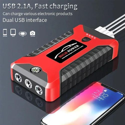 product_image_name-Generic-Car Jump Starter with 99800mAh Power Bank and Air Pump Tire Inflator-2