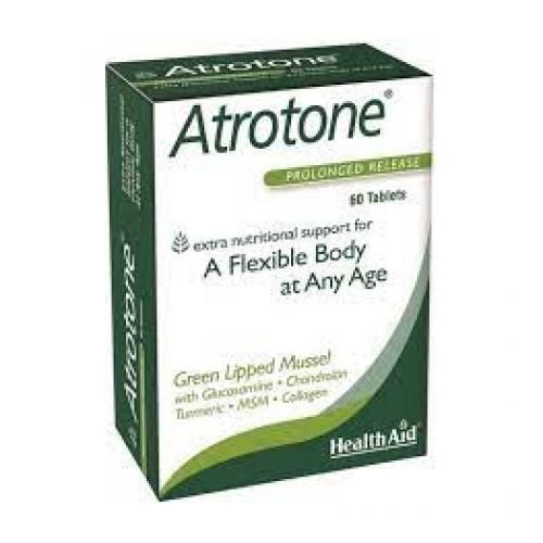 Health Aid Atrotone 60s contains Glucosamine, Chondroitin, MSM