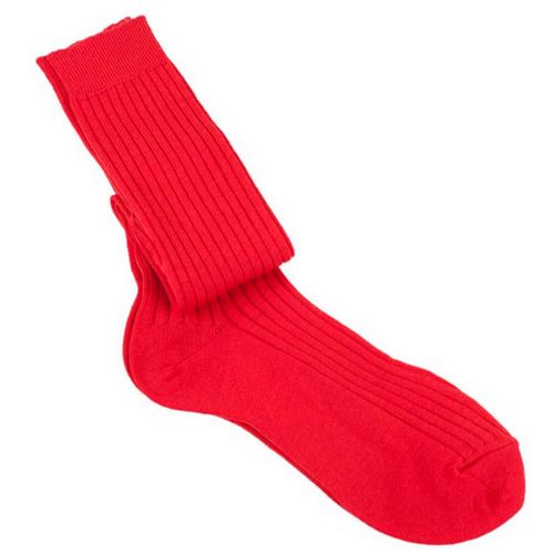product_image_name-Jumia Bundles-School Socks Red Plain 1 Pair-1