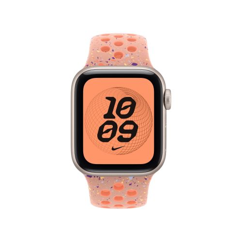 product_image_name-Apple-Sport Band/strap iWatch Bands Series 9 SE 8 7 6 5 4 3 2 1  Silicone Strap iWatch Bands-44mm 40mm 41mm 38mm 45mm 42mm Alpenglow Pink-2