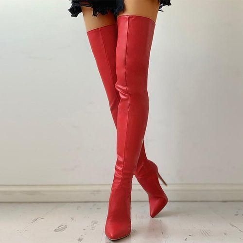 Ladies thigh length boots online