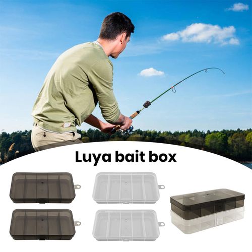 Generic Fishing Hook Case Storage Boxes for Fishing Lures 2pcs