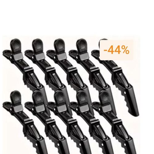 product_image_name-Generic- plastic Hair Sectioning Clips - 6pcs-1