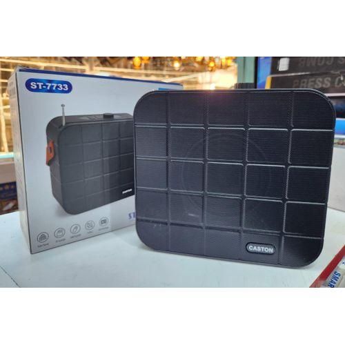 product_image_name-Generic-Caston ST-7733 Portable Bluetooth Speaker - High-Quality Sound With X Bass, FM Radio, Solar Panel-2