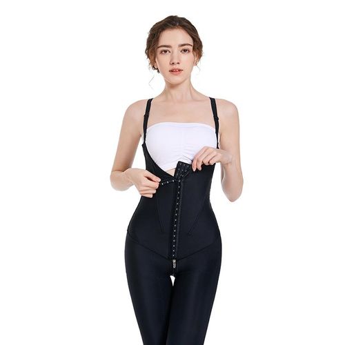 Fashion Women Abdominal Liposuction Compression Garments Legs Stomach Post  Surgery Weight Loss Body Shaper With Zipper Stage 1 And 2 @ Best Price  Online