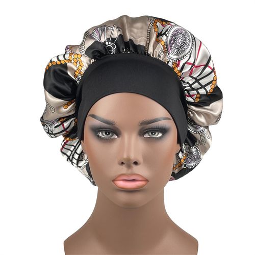 Louis Vuitton Designer Inspired  Silk hair bonnets, Head scarf styles,  Hair bonnet