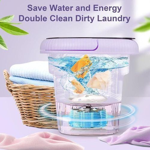 Mini Portable Washer Washing Machine And Dryer 7.5KG Small Washing Machine, MULTICOLOR