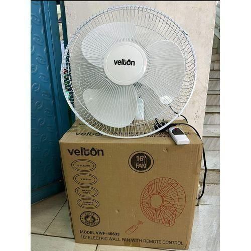 product_image_name-VELTON-Wall Fan With REMOTE, 3 Speed With 3 Blades-1