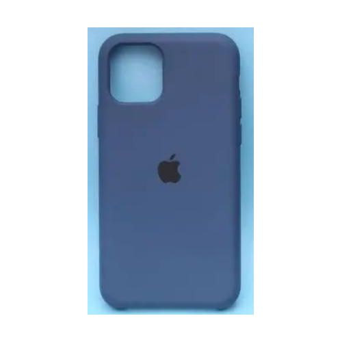 product_image_name-Generic-Soft Silicone Back Cover for iPhone 11 Pro – Shockproof, Slim Fit, Anti-Fingerprint – Blue-2