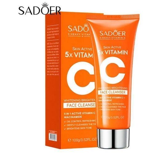 product_image_name-SADOER- 5x Vitamin C Face Cleanser -100g-1