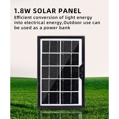 product_image_name-CcLamp-Solar Power Mobile Phone Charging Solar Panel With USB Cable-3