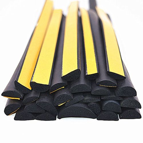 Epdm Self Adhesive Sponge Seal Strip Rubber Black Foam Strong