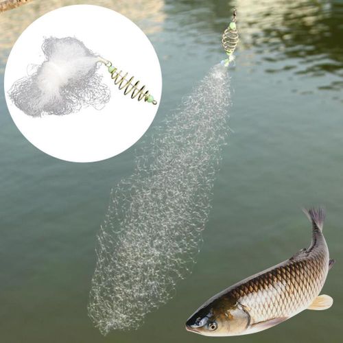 Generic 1PC Sticky Fishing Net Carp Fishing Feeder Spring Lead