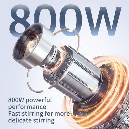 product_image_name-Sokany-5 In 1 Multifunction Hand Blender, Food Processor, Egg Beater Mixer, Milk Frother-4