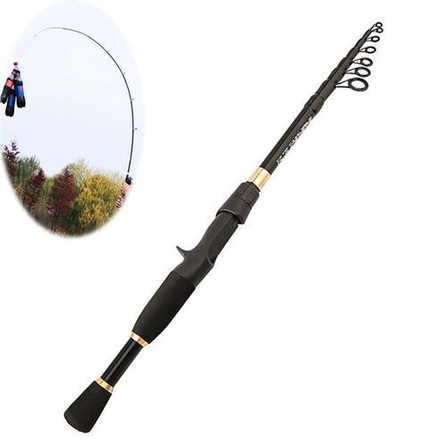 Generic Y Telescopic Fishing Rod Ultra-Light Spinning Casting