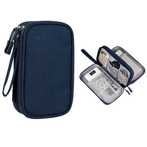 Portable Power Bank Bag USB Gadgets Cables Wires Organizer Hard Disk  Protection Storage Bag Sac De Rangement En Fil De Fer