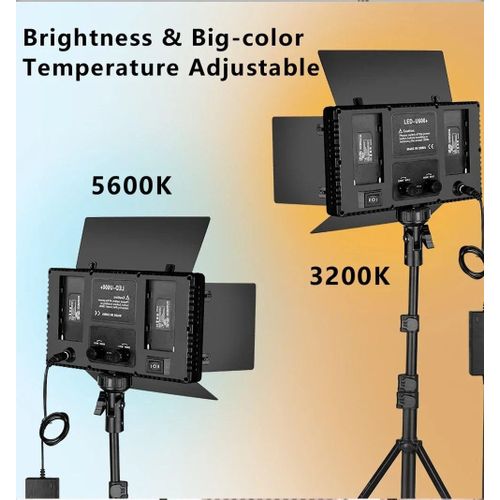 product_image_name-Generic-LED-U600 Studio LED Light With Adjustable Stand – Great For Online Classes And Shoots-2