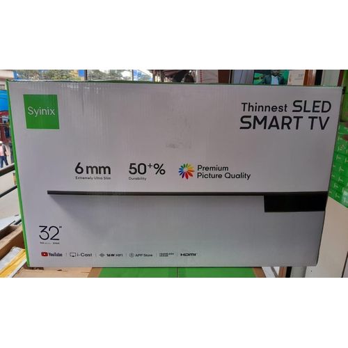 product_image_name-Synix-32 inch Thinnest SLED SMART TV-2
