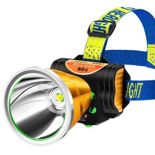 Generic 1658 gold Headlamp Led Work Headlight Flashlight High Power  Rechargeable Night Fishing Long Shot @ Best Price Online