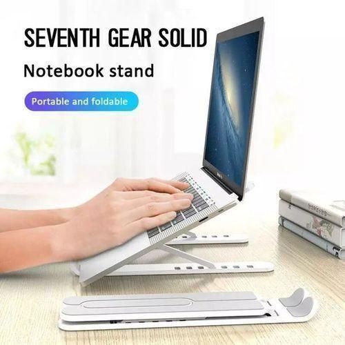 product_image_name-Generic-Stand, Laptop Holder Riser Computer Stand, Adjustable Aluminum Foldable Portable Notebook Stand-2