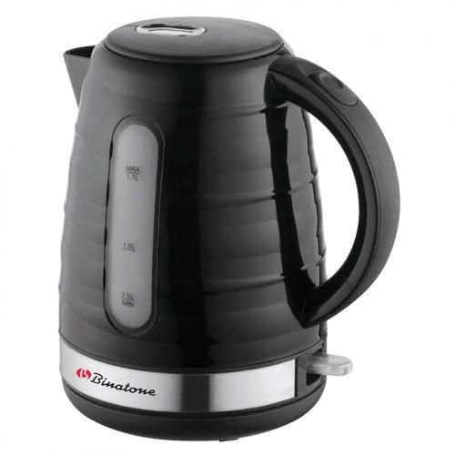 Binatone CEJ-1706S Electric Jug Kettle - 1.7L - Black (1YR WRTY)