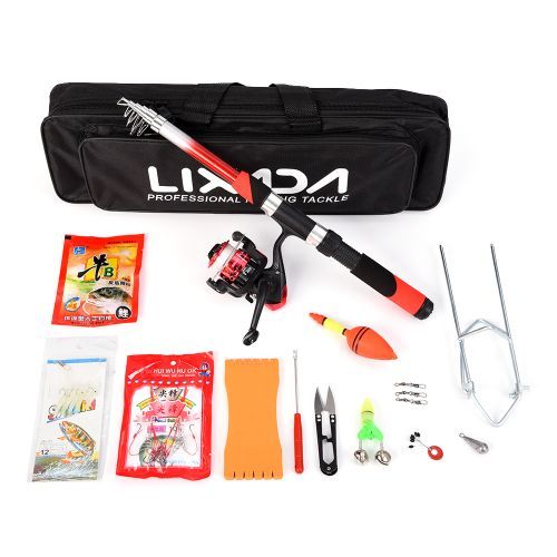 Lixada Fishing Tackle Set With 2.1m Telescopic Fiberglass @ Best Price  Online